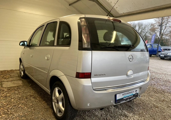 Opel Meriva cena 10900 przebieg: 158543, rok produkcji 2006 z Bieruń małe 407
